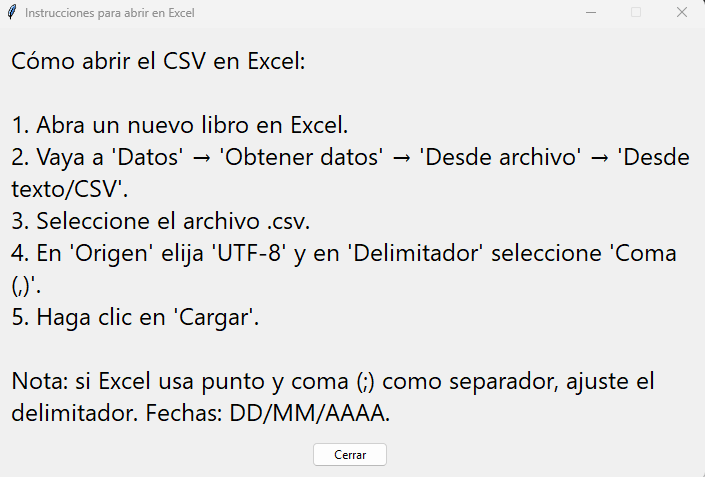 Ingreso de Datos